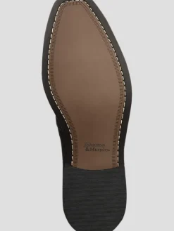 Dress & Formal Shoes|Loafers & Slip-ons-Johnston &Amp; Murphy Everett Suede Horsebit Loafers Black