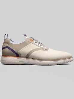 Casual Shoes|Casual Shoes-Stacy Adams Everidge Plain Toe Elastic Lace Sneakers Black