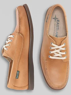 Casual Shoes|Casual Shoes-Eastland Falmouth Camp Moc Toe Oxfords Light Tan