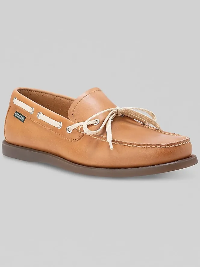 Loafers & Slip-ons|Casual Shoes-Eastland Falmouth Yarmouth Slip-On Shoes Light Tan