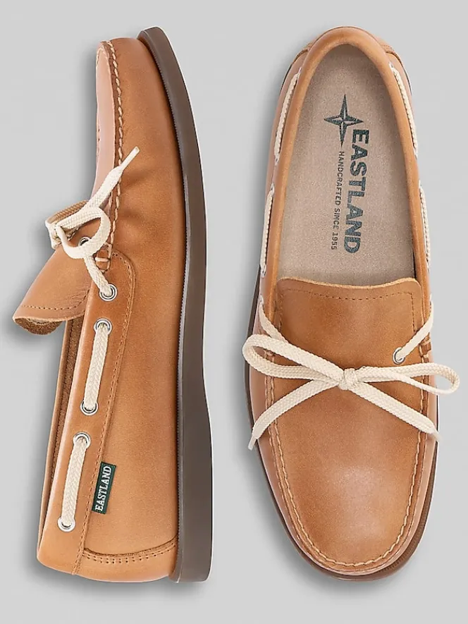 Loafers & Slip-ons|Casual Shoes-Eastland Falmouth Yarmouth Slip-On Shoes Light Tan