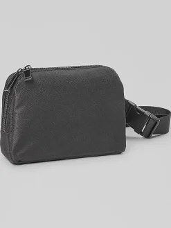 Travel & Luggage-Pronto Uomo Fanny Pack Belt Bag Black