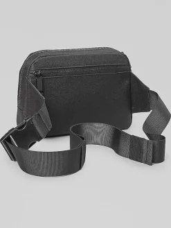 Travel & Luggage-Pronto Uomo Fanny Pack Belt Bag Black