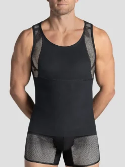 Underwear-Leo By Leonisa Firm Compression Shaper Tank Black