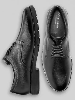 Dress & Formal Shoes|Oxfords-Cole Haan Flexgrand360 Plain Toe Oxfords Black
