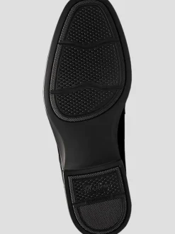 Oxfords|Dress & Formal Shoes-Florsheim Forecast Leather Waterproof Bike Toe Oxfords Black