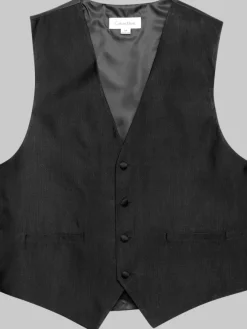 Formal Accessories|Vests-Calvin Klein Formal Suit Vest Black