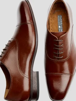 Dress & Formal Shoes|Oxfords-Florsheim Francisco Cap-Toe Oxfords Black