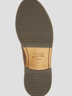 Boots-Warfield &Amp; Grand Grand Ballast Leather Cap Toe Lace-up Boots Tan