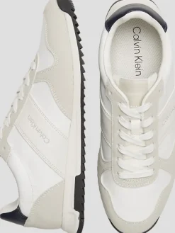 Sneakers|Casual Shoes-Calvin Klein Granit Lace-up Sneakers Gray