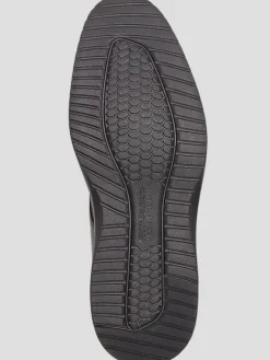 Oxfords|Casual Shoes-Nunn Bush Griff Leather Plain Toe Oxfords Black