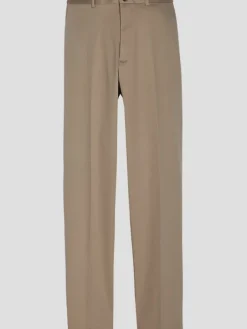 Big & Tall Pants|Casual Pants & Chinos-Haggar Iron Free Premium Classic Fit Khaki Pants, Tan Black Casual