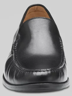 Loafers & Slip-ons|Casual Shoes-Johnston &Amp; Murphy Harrison Venetian Glove Leather Slip Ons Black