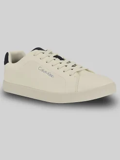 Sneakers|Casual Shoes-Calvin Klein Ilano Casual Lace Up Sneakers Ivory