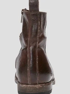 Boots-Bedstu Kaldi Leather Plain Toe Boots Brown