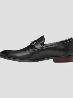 Loafers & Slip-ons|Dress & Formal Shoes-Stacy Adams Kaylor Leather Moc Toe Loafers Black