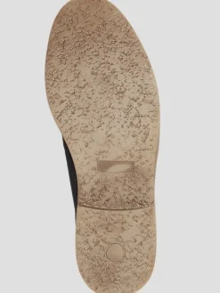 Boots-Reserved Footwear Keon Suede Lace-Up Chukka Boots Navy