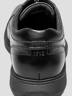 Casual Shoes|Casual Shoes-Nunn Bush KORE PRO Bicycle Cap Toe Oxfords Black