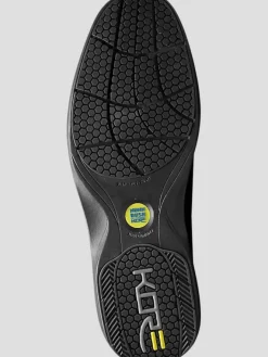 Oxfords|Casual Shoes-Nunn Bush KORE PRO Leather Plain Toe Oxfords Black