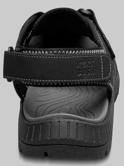 Casual Shoes|Casual Shoes-Nunn Bush Laguna Closed Toe Fisherman Sandals Black