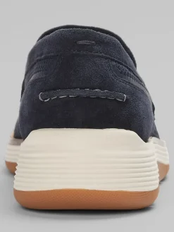 Loafers & Slip-ons-Rockport Lance Casual Loafers Dk Blue