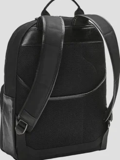 Travel & Luggage-Pronto Uomo Leather Backpack Black