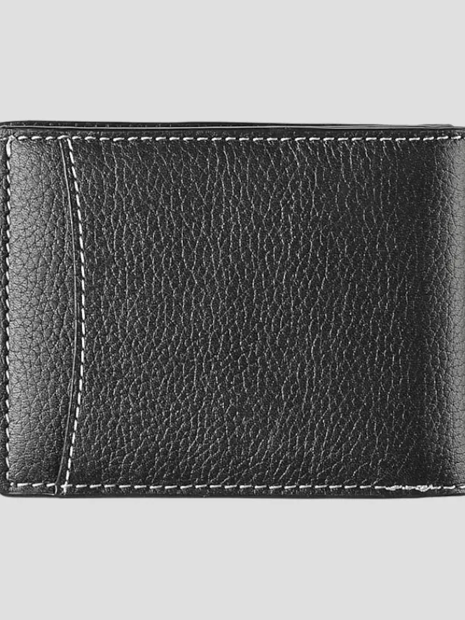 Wallets-Johnston &Amp; Murphy Leather Billfold Wallet Black