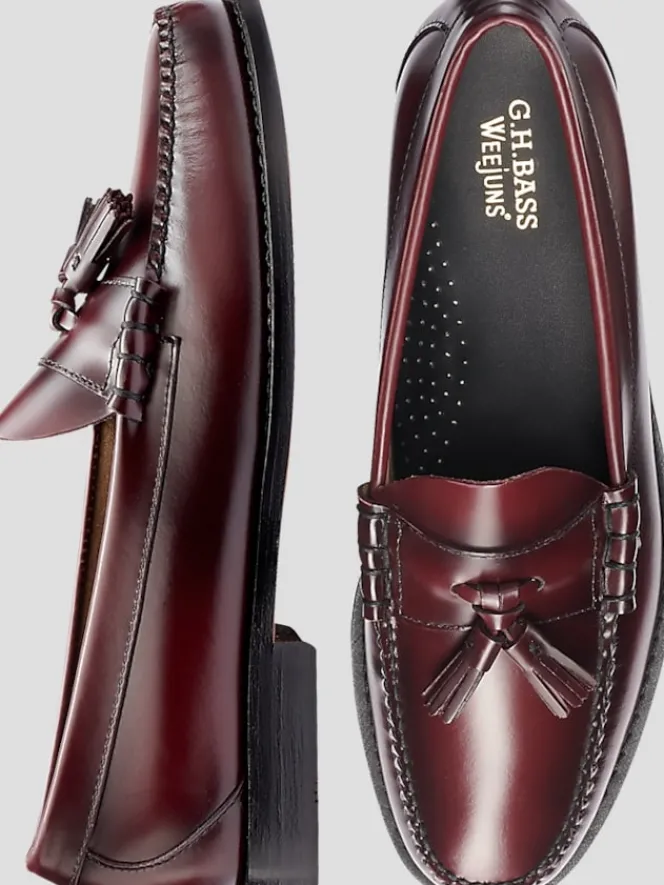 Casual Shoes|Casual Shoes-G.H.BASS Lennox Tassel Weejuns® Moc Toe Loafers Black