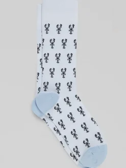 Socks-Egara Lobster Socks Lt Blue
