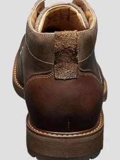 Boots-Florsheim Lodge Leather Chukka Boots Brown
