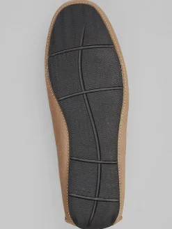 Loafers & Slip-ons|Casual Shoes-Belvedere Louie Suede Bit Driver Black