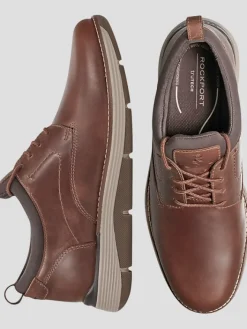 Sneakers|Casual Shoes-Rockport Lukah Lace-up Sneakers Natural