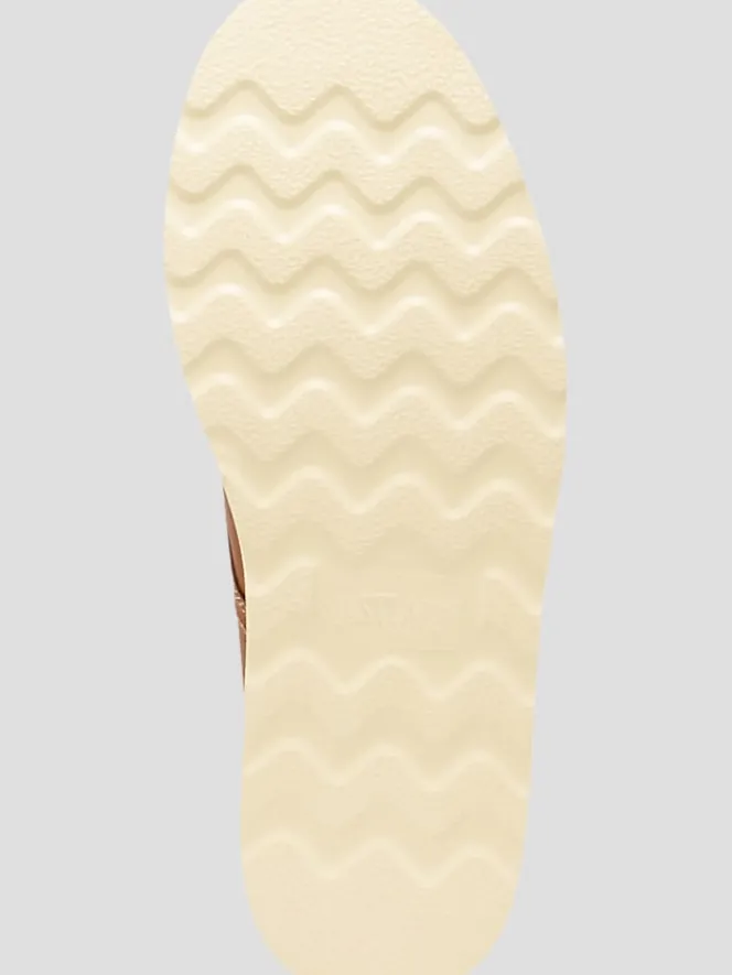 Oxfords|Casual Shoes-Eastland Lumber Down Leather Moc Toe Oxfords Cognac