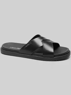 Casual Shoes|Casual Shoes-Calvin Klein Lusako Sandals Black