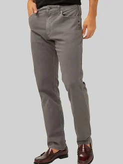 Casual Pants & Chinos|Casual Pants & Chinos-Silver Jeans Machray Athletic Fit Straight Leg Pants Charcoal