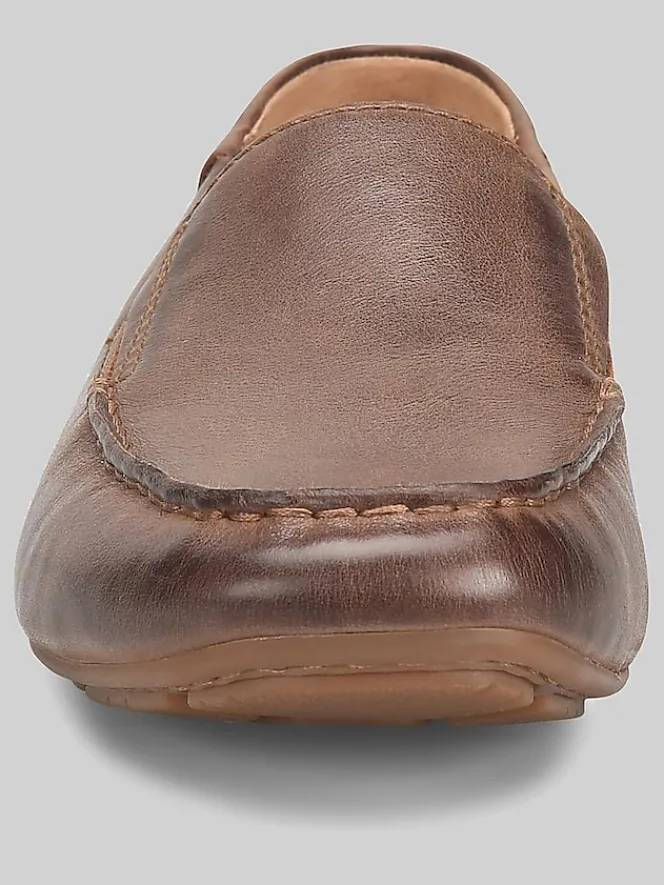 Loafers & Slip-ons|Casual Shoes-Born Shoes Marcel Moc Toe Loafers Brown Cognac