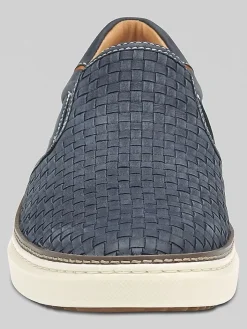 Casual Shoes|Casual Shoes-Johnston &Amp; Murphy McGuffey Woven Shoes Navy