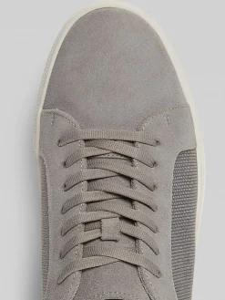 Sneakers|Casual Shoes-Awearness Kenneth Cole Mesh Lace-to-Toe Sneakers Grey
