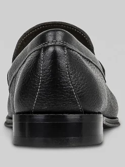 Loafers & Slip-ons-Donald Pliner Miles Moc Toe Loafers Black