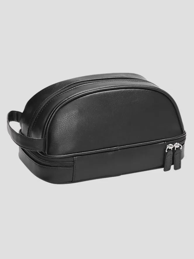 Travel & Luggage-Men's Wearhouse Minimalist Travel Toiletry Bag Black