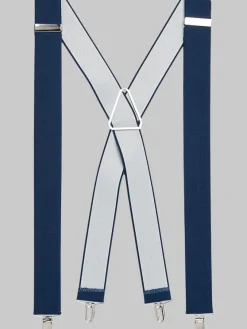 Formal Accessories|Suspenders-Pronto Uomo 35mm Clip Suspenders Black