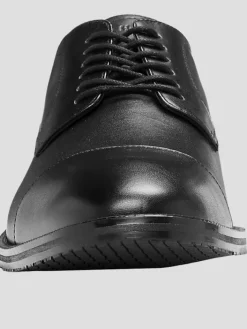 Oxfords|Dress & Formal Shoes-Cole Haan Modern Essentials Leather Waterproof Cap Toe Oxfords Black