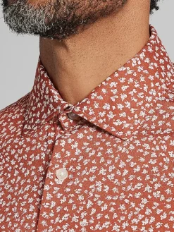 Button Up Shirts|Casual Shirts-Joseph Abboud Modern Fit Button Up Shirt Light Blue