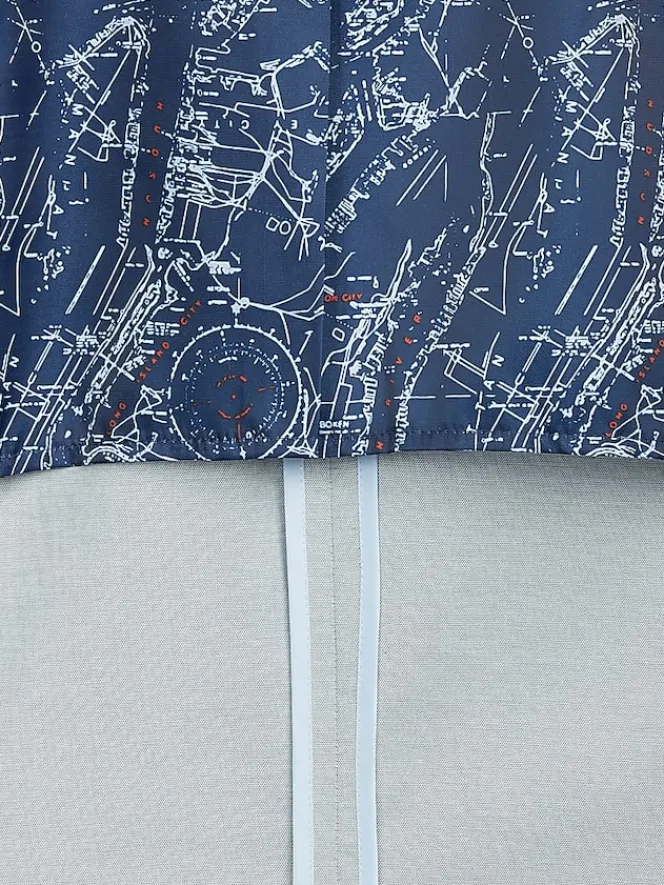 Sport Coats|Sport Coats-Nautica Modern Fit ChambRayon Sport Coat Blue/Postman