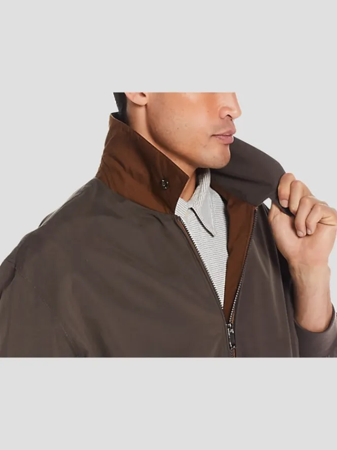 Outerwear-Weatherproof Modern Fit Minimalist Casual Jacket Slate