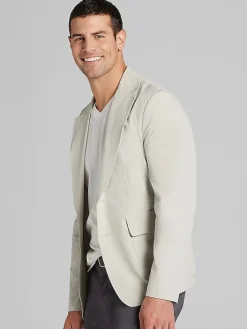 Outerwear-Report Collection Modern Fit Packable Travel Jacket Navy