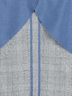 Sport Coats|Sport Coats-Joseph Abboud Modern Fit Plaid Sport Coat Light Blue Plaid