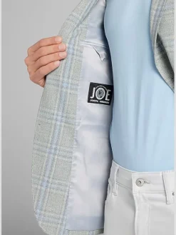 Sport Coats|Sport Coats-JOE Joseph Abboud Modern Fit Plaid Sport Coat Sage Plaid