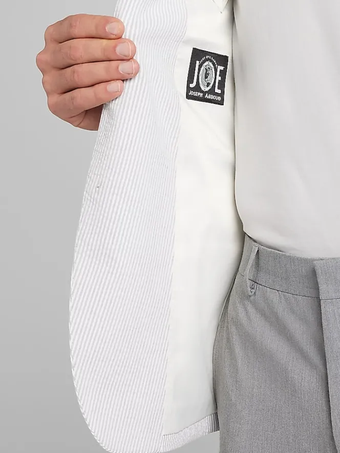 Sport Coats|Sport Coats-JOE Joseph Abboud Modern Fit Seersucker Sport Coat Blue/White