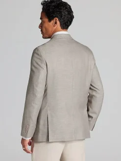 Sport Coats|Sport Coats-Nautica Modern Fit Structure Weave Sport Coat Black